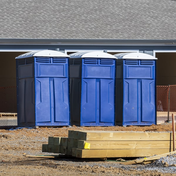 how can i report damages or issues with the porta potties during my rental period in Leakesville Mississippi